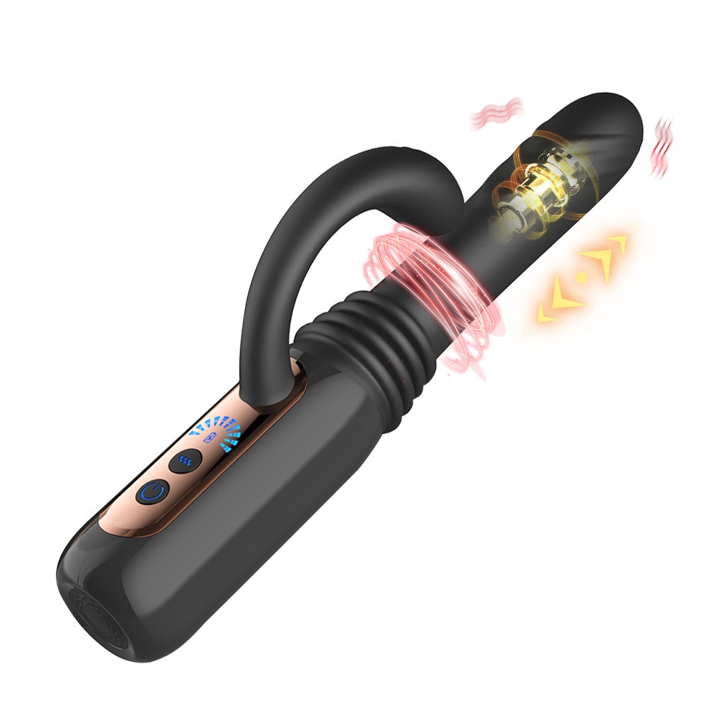 Velvet Pulse Thrusting Messager With 10 Vibrating & 7 Thrusting Modes