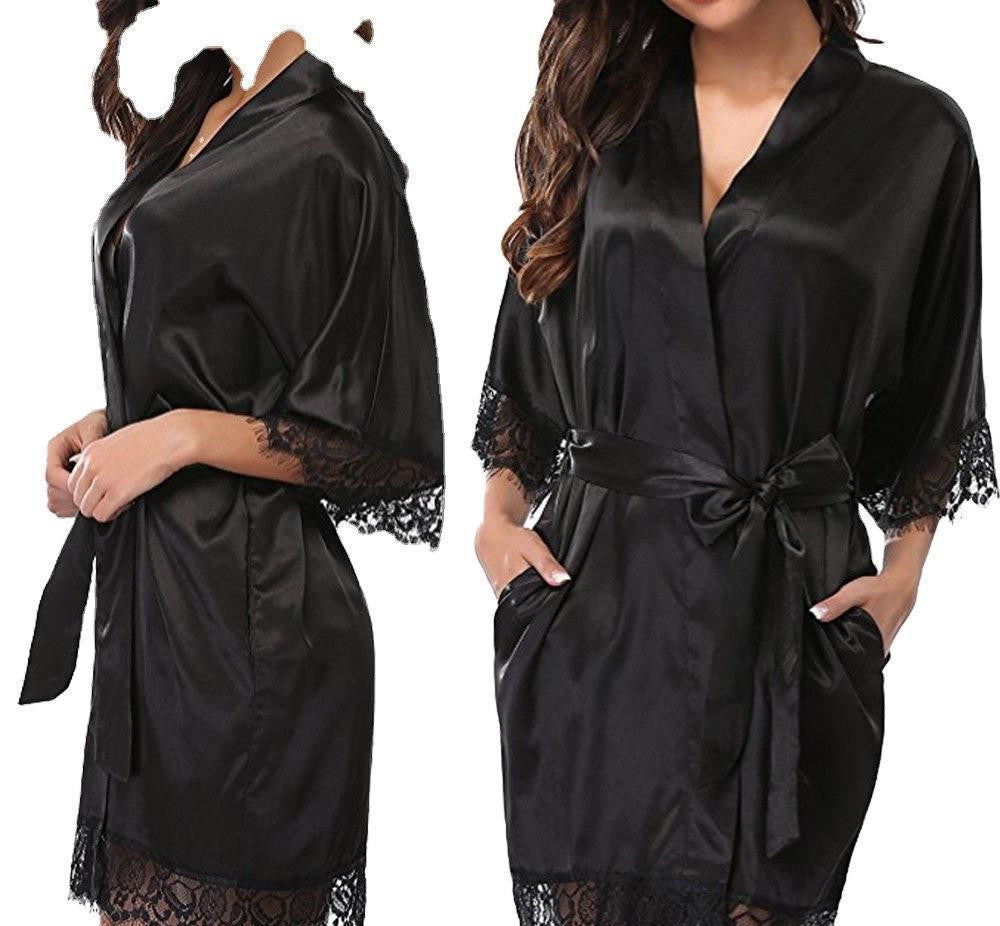 Sensual Elegance Plus Size Robe