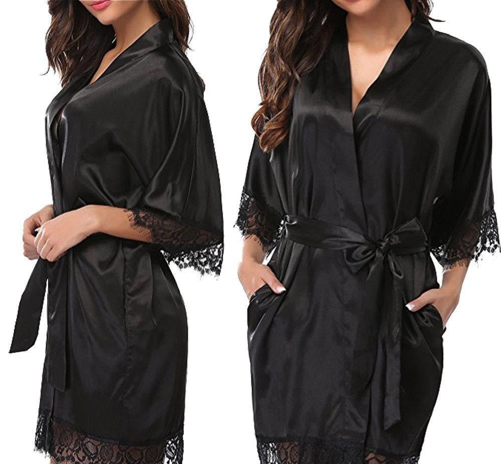 Sensual Elegance Plus Size Robe