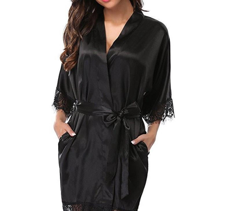 Sensual Elegance Plus Size Robe