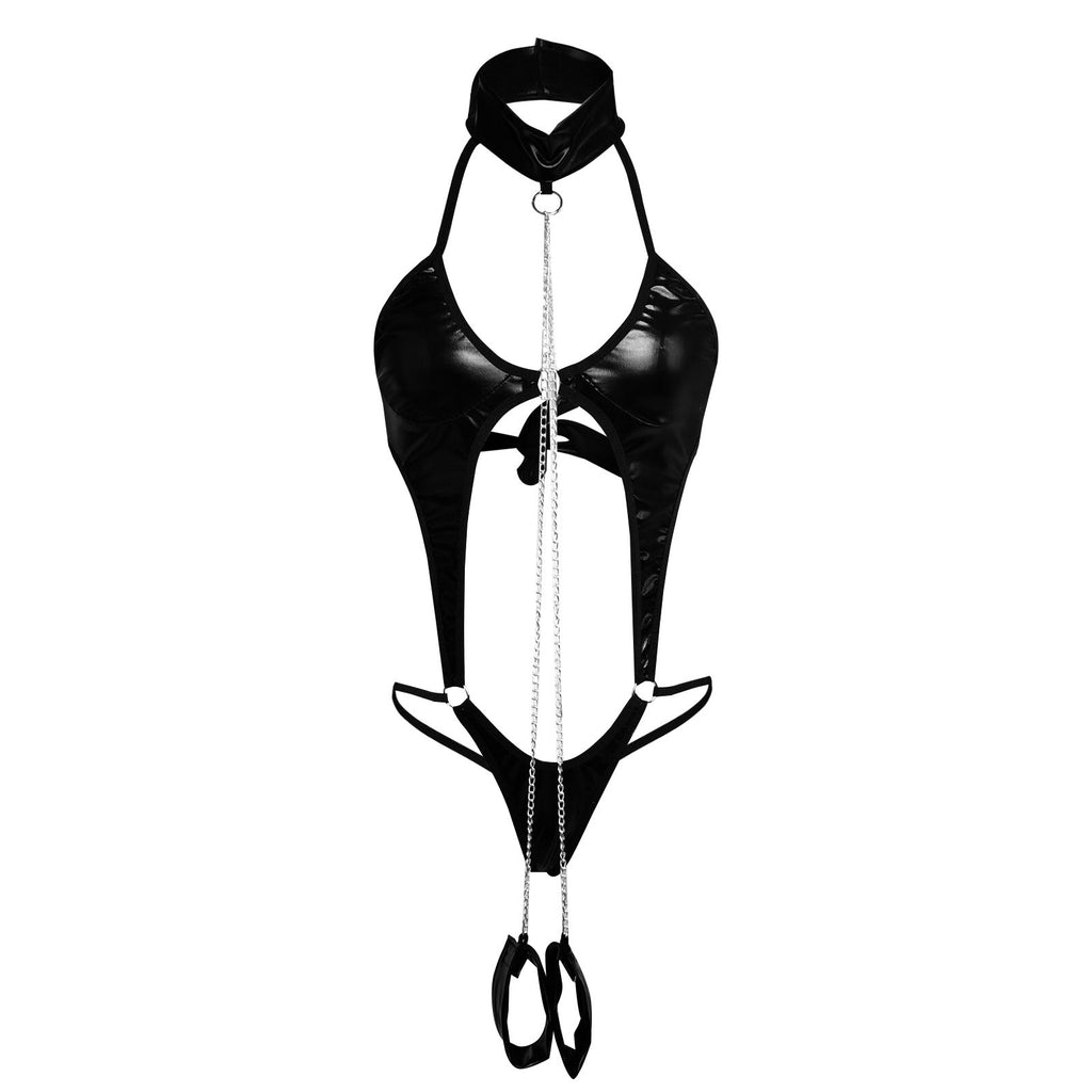 Erotic Temptation Patent Leather Outfit