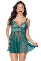 Jade Babydoll & G-String