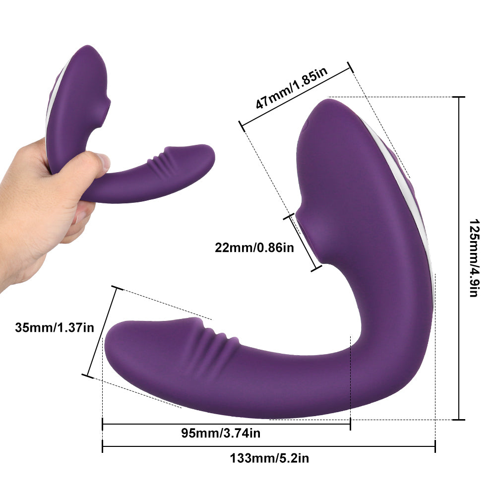 Crimson Deluxe Desire Massager