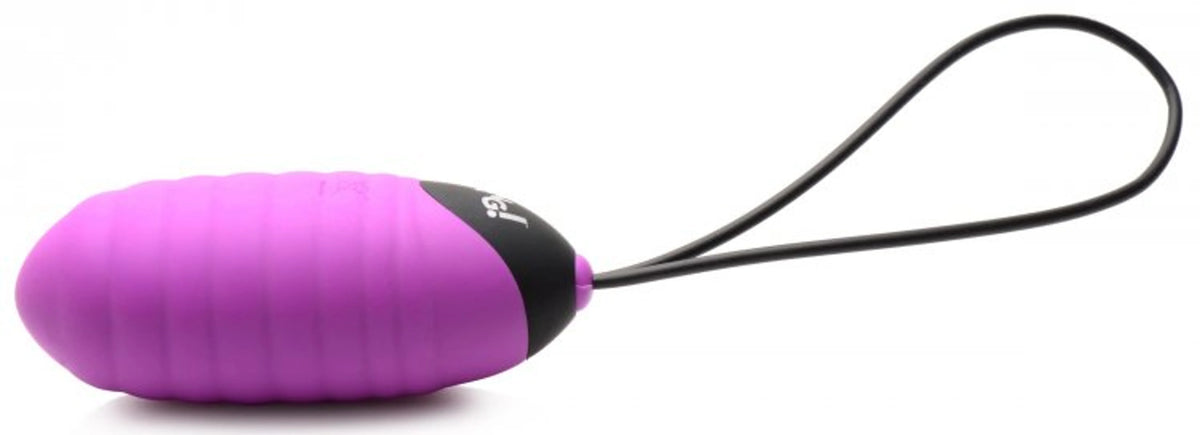 BANG! SWIRL SILICONE EGG PURPLE