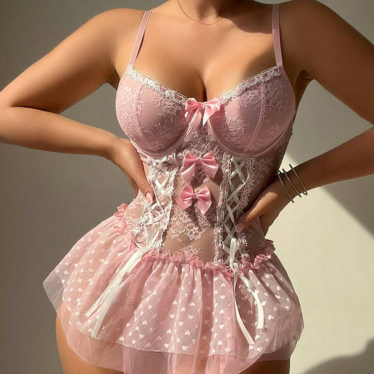 Lencería de una pieza "Sexy Tentación"