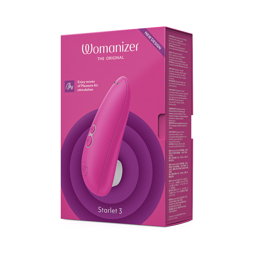 Womanizer Starlet 3 Rechargeable Silicone Compact Pleasure Air