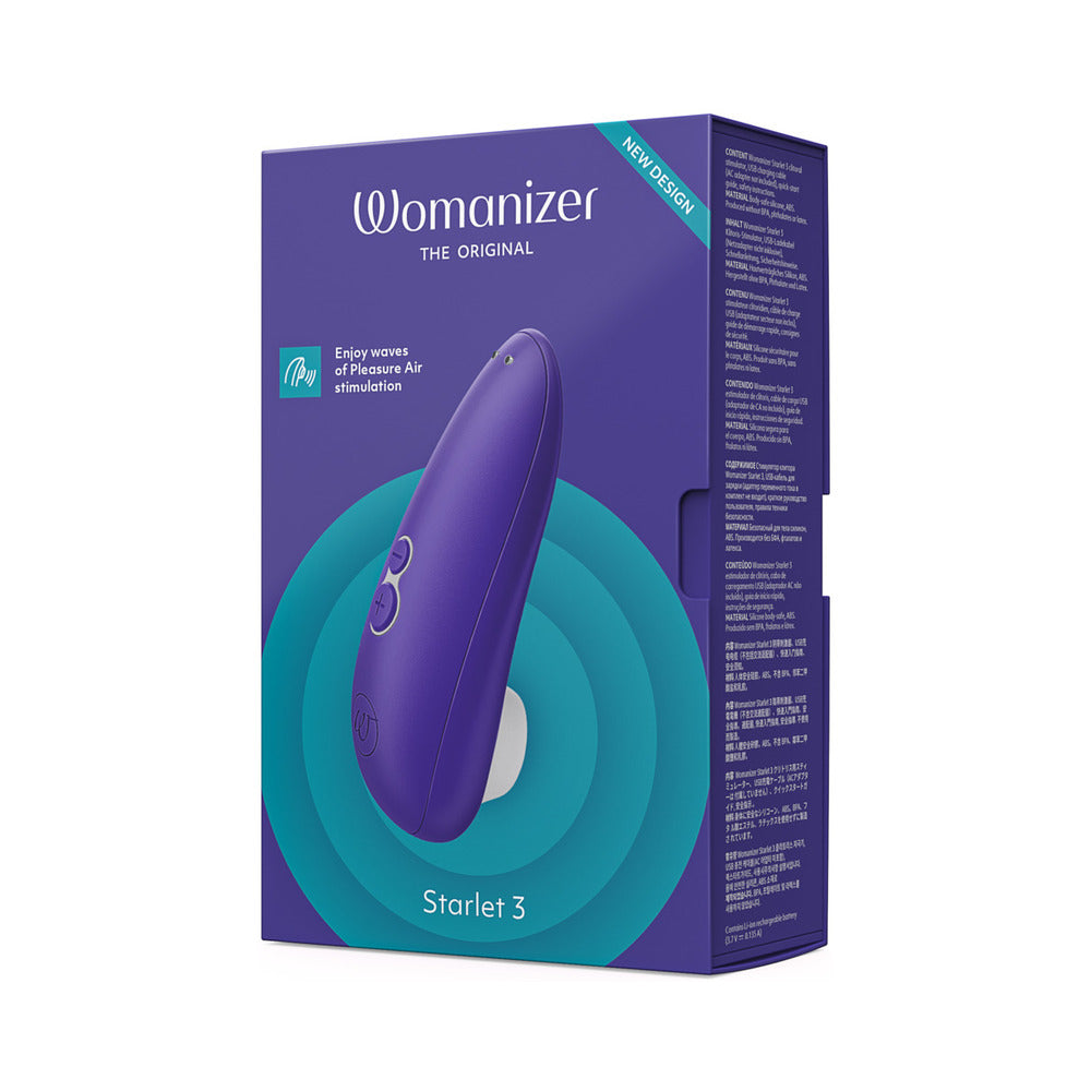 Womanizer Starlet 3 Rechargeable Silicone Compact Pleasure Air