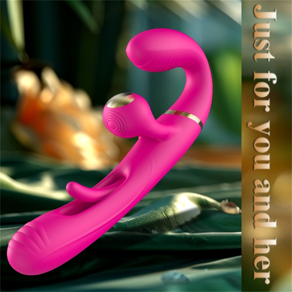 Irresistible Satisfaction Messager With 9 Rubbing 10 Flapping & 10 Vibrating Modes