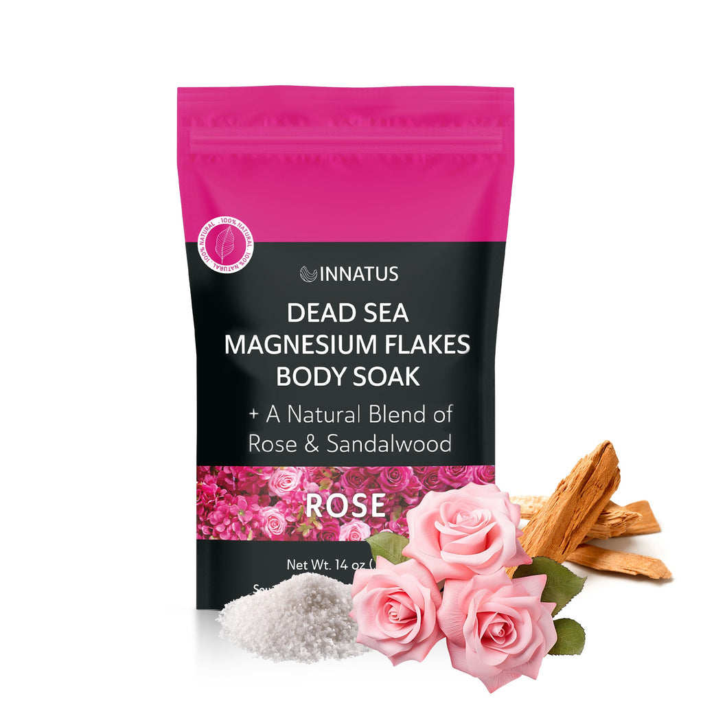 Luxury Dead Sea Spa Gift Set – Bath Salt, Magnesium Flakes, Pillow &