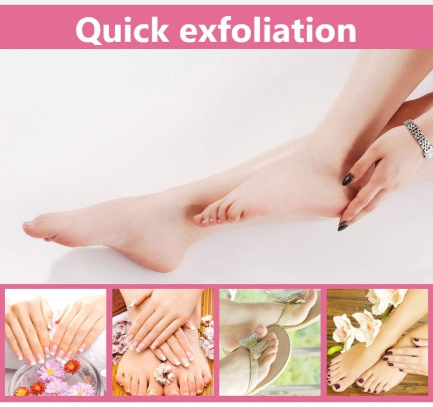 Foot Care Tool with 4 Rollers Skin Care Feet Dry Skin Remover