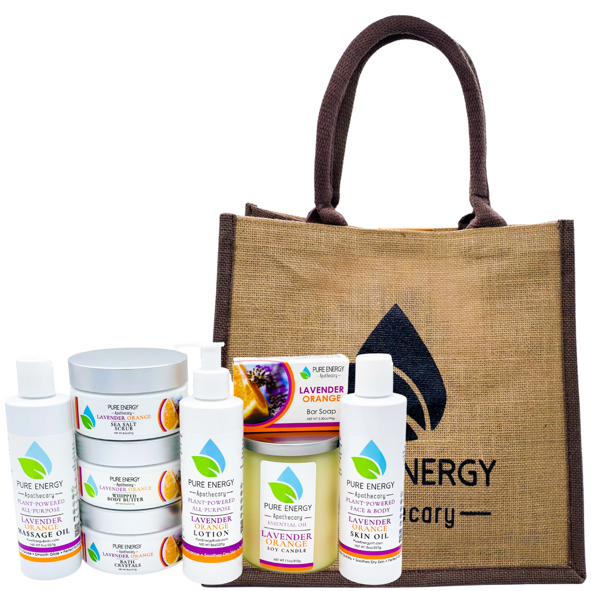 Premium Spa Bundle (Lavender Orange)