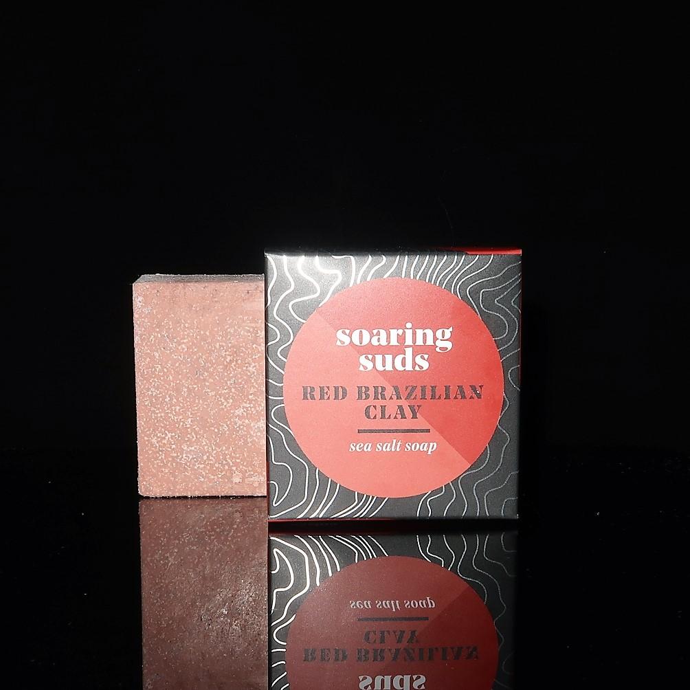 Red Brazilian Clay Sea Salt Spa Bar