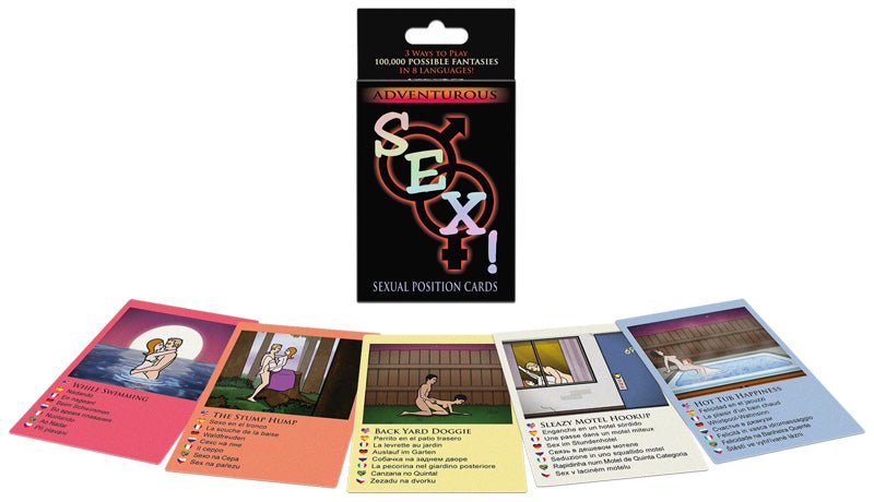 Adventurous Sex! - Card Game - Xweetdreamx Viridian LetoAccessoriesViridian LetoXweetdreamx
