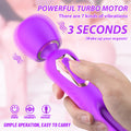 Ignited Desire Wand With 7 Slap And 10 Vibration   Modes