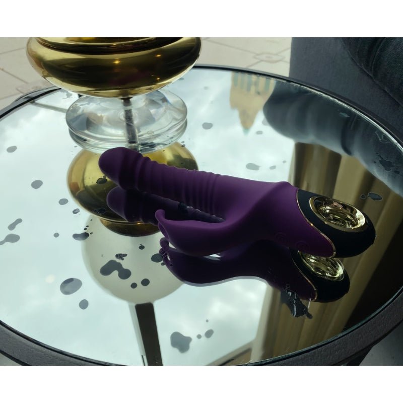 Aphrodite- The Brilliant Thrusting Vibrator - Xweetdreamx Puce PoplarAdultsPuce PoplarXweetdreamx