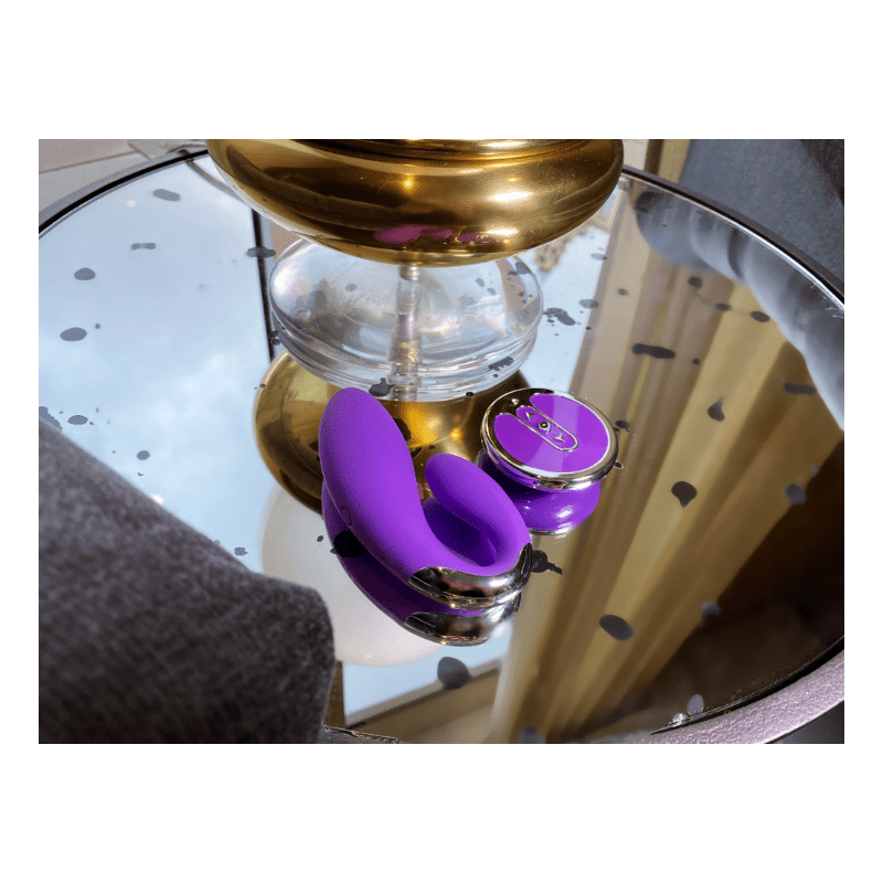 Athena - Remote Control Dildo & Pulsating Vibrator - Xweetdreamx Puce PoplarAdultsPuce PoplarXweetdreamx