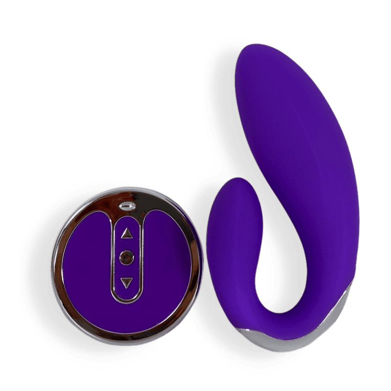 Athena - Remote Control Dildo & Pulsating Vibrator - Xweetdreamx Puce PoplarAdultsPuce PoplarXweetdreamx