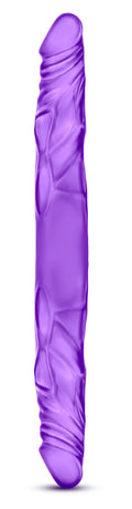 B Yours 14" Double Dildo - Purple - Xweetdreamx Viridian LetoAccessoriesViridian LetoXweetdreamx