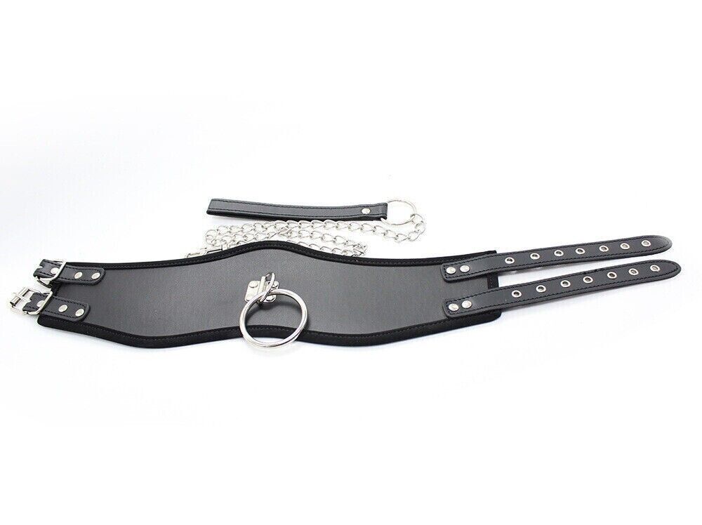 BDSM Bondage SM Kit Women Neck Collar Restraint Set Love Black Slave - Xweetdreamx Puce GaiaTech AccessoriesPuce GaiaXweetdreamx