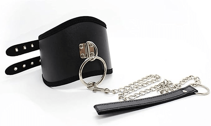 BDSM Bondage SM Kit Women Neck Collar Restraint Set Love Black Slave - Xweetdreamx Puce GaiaTech AccessoriesPuce GaiaXweetdreamx