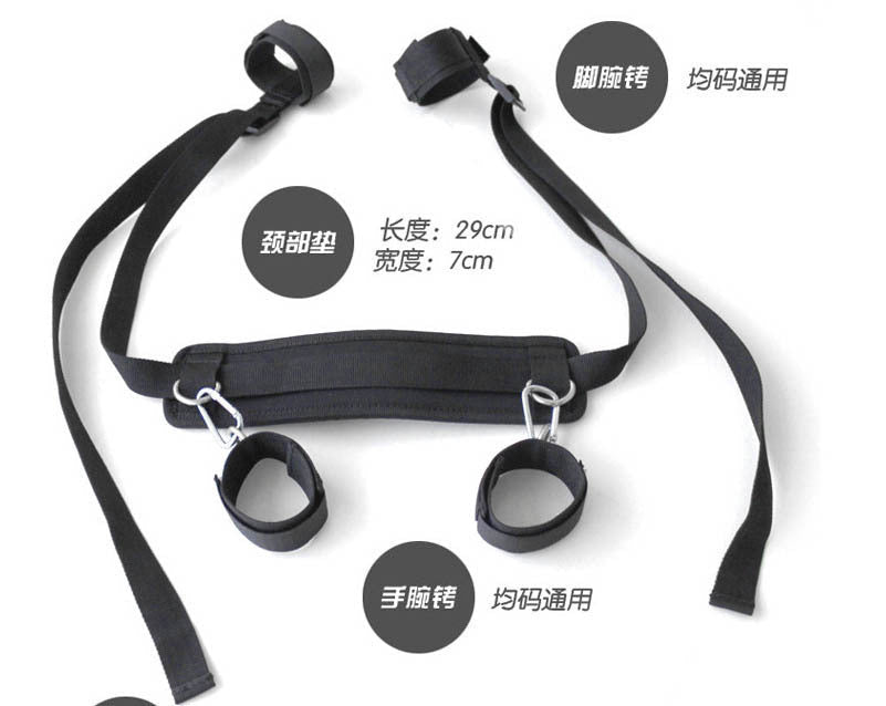BDSM Fetish Wrist Ankle Straps Under Bed Bondage Restraint System - Xweetdreamx Lilac MiloAccessoriesLilac MiloXweetdreamx