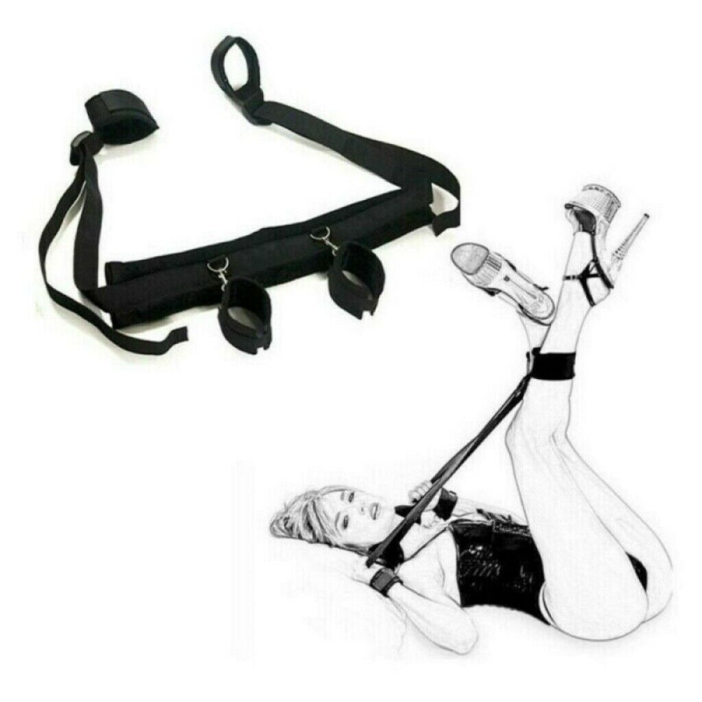 BDSM Fetish Wrist Ankle Straps Under Bed Bondage Restraint System - Xweetdreamx Lilac MiloAccessoriesLilac MiloXweetdreamx