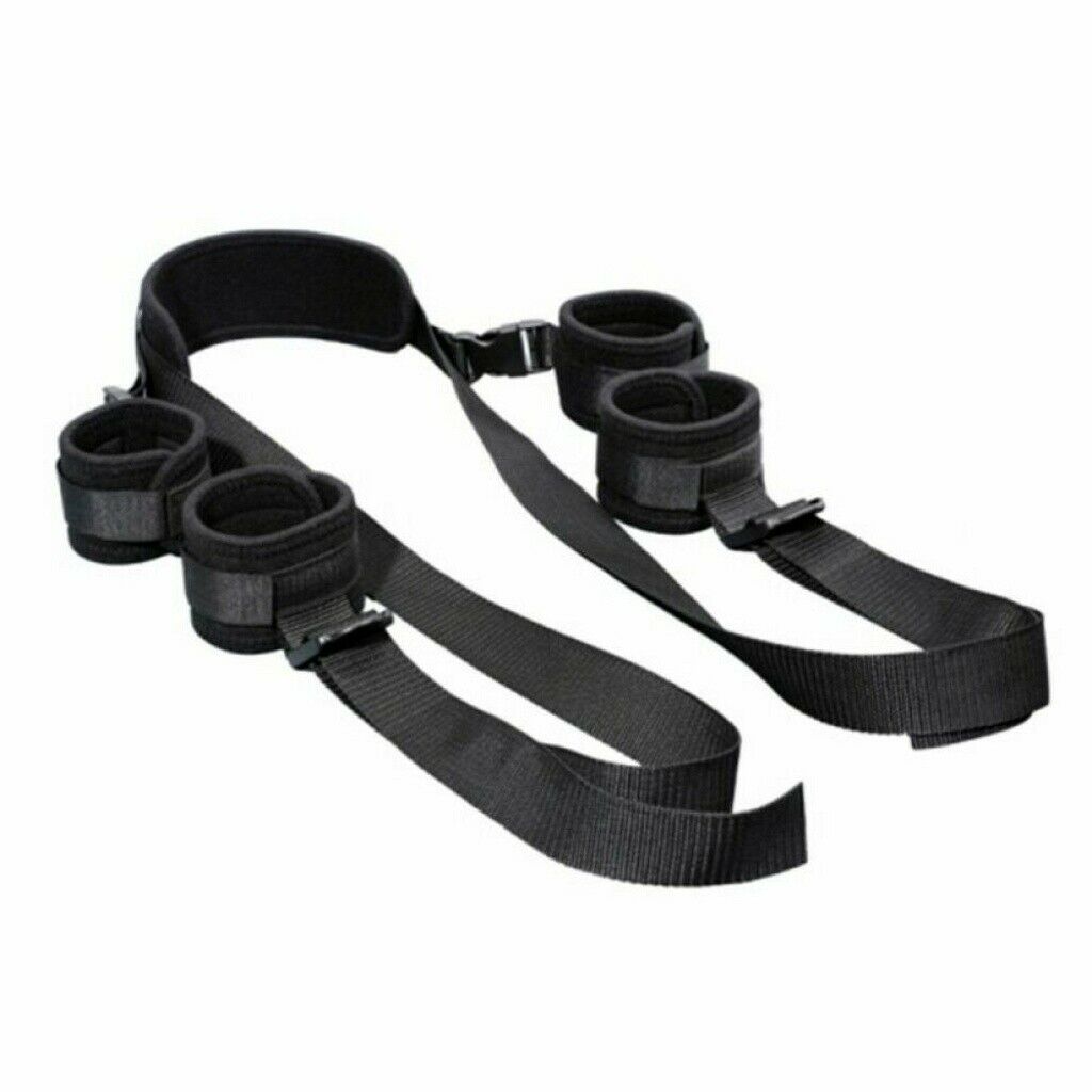 BDSM Fetish Wrist Ankle Straps Under Bed Bondage Restraint System - Xweetdreamx Lilac MiloAccessoriesLilac MiloXweetdreamx