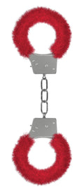 Beginner's Furry Handcuffs - Red - Xweetdreamx Viridian LetoAccessoriesViridian LetoXweetdreamx