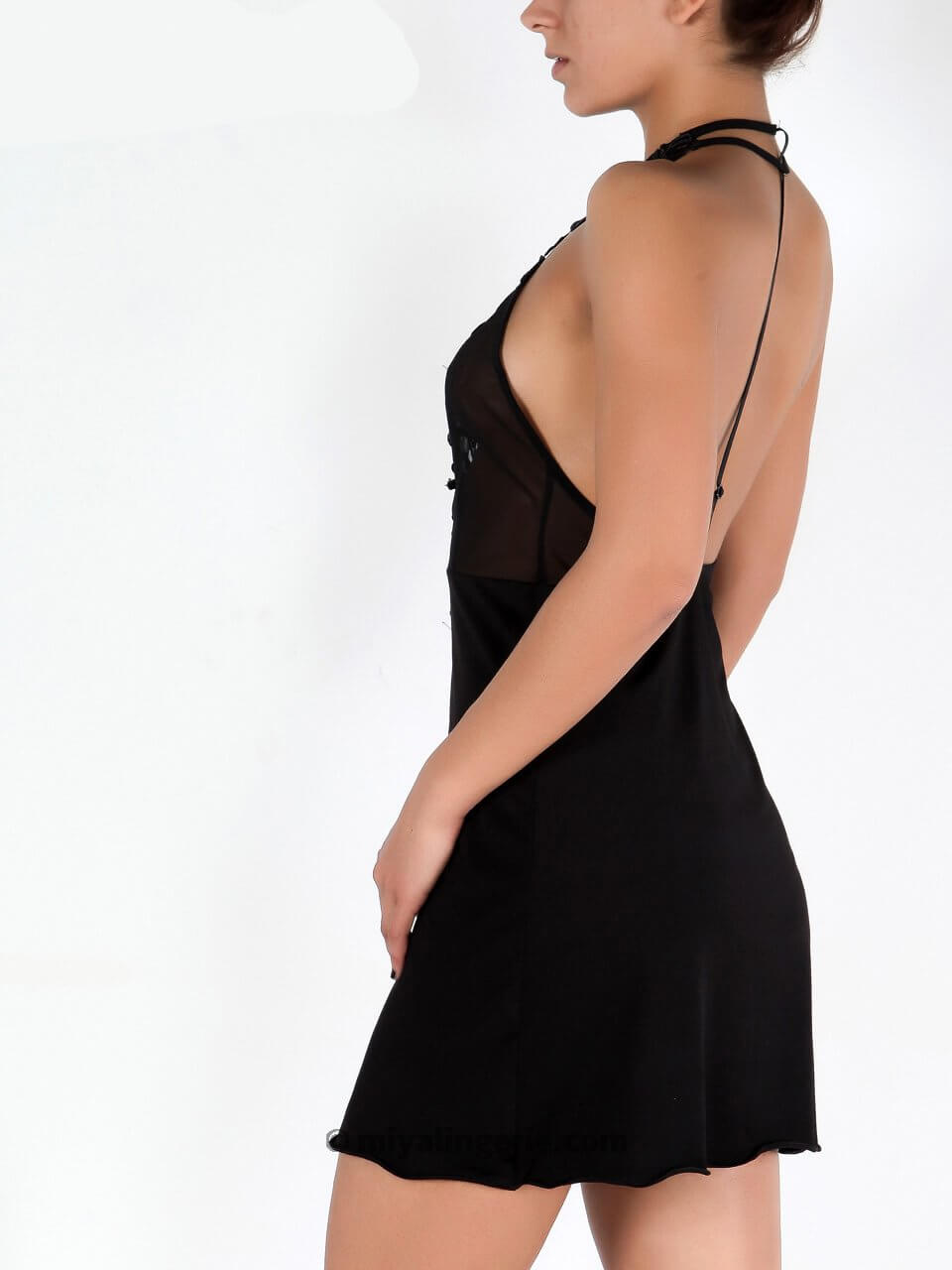 Black Lace Chemise - Xweetdreamx Harlequin IcarusWomen's ClothingHarlequin IcarusXweetdreamx