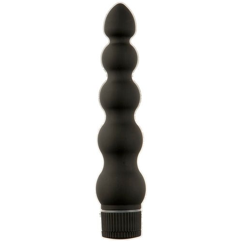 Black Magic 7 Inch Ribbed Vibe - Xweetdreamx Viridian LetoAccessoriesViridian LetoXweetdreamx