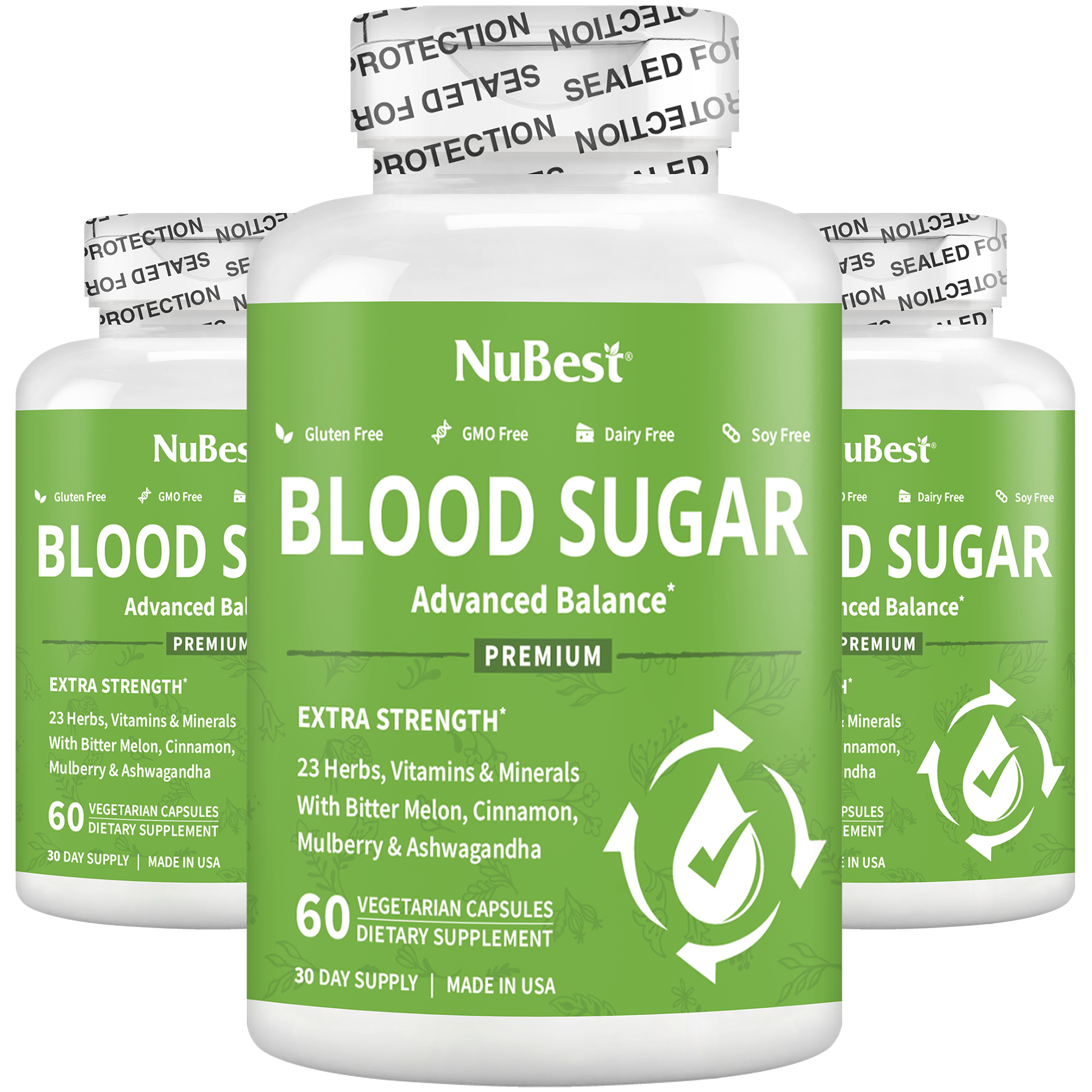 NuBest Blood Sugar Balance – Metabolic Support, Energy & Immunity, 60