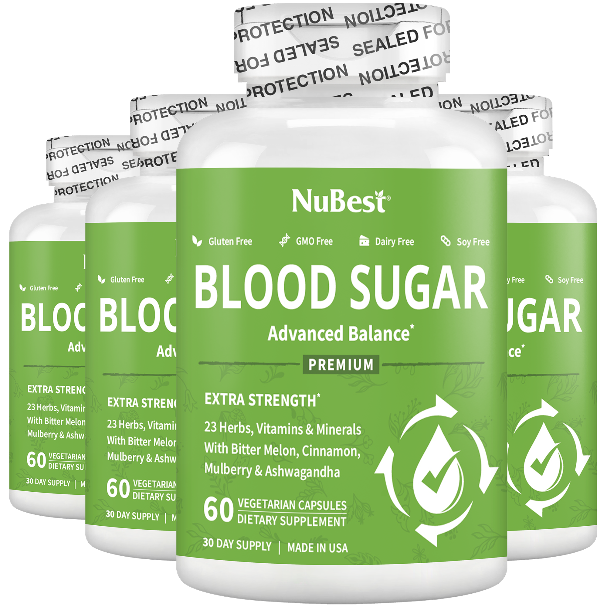 NuBest Blood Sugar Balance – Metabolic Support, Energy & Immunity, 60
