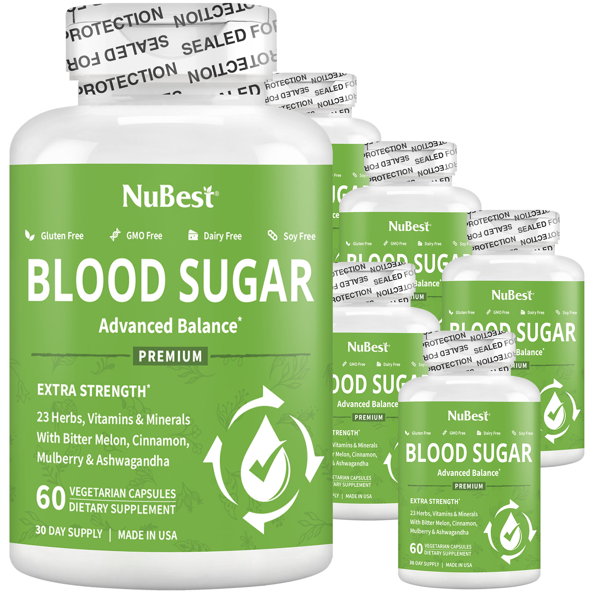 NuBest Blood Sugar Balance – Metabolic Support, Energy & Immunity, 60