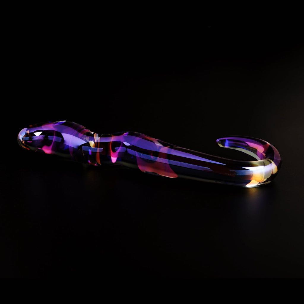 Blue Flame Curved Glass Dildo - Xweetdreamx Copper AppleAdultsCopper AppleXweetdreamx