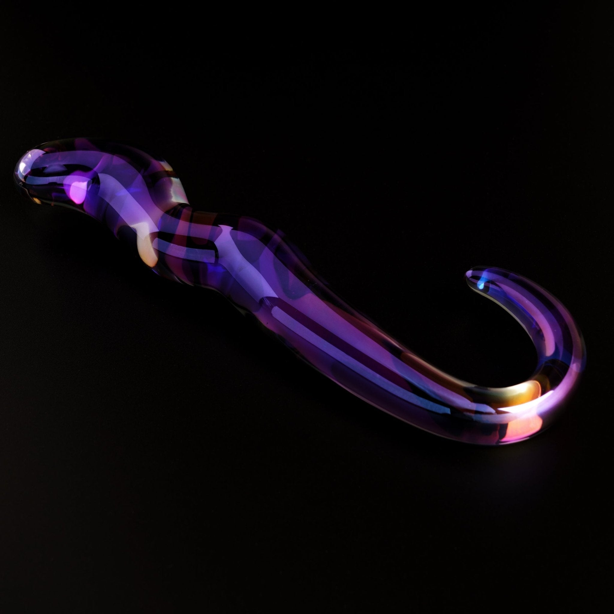 Blue Flame Curved Glass Dildo - Xweetdreamx Copper AppleAdultsCopper AppleXweetdreamx