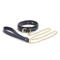 Bondage Couture - Collar and Leash - Blue - Xweetdreamx Viridian LetoAccessoriesViridian LetoXweetdreamx