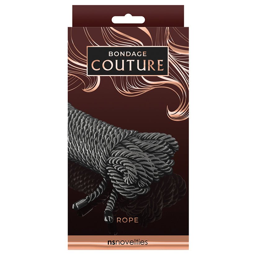 Bondage Couture Rope-Black - Xweetdreamx Brown SootyAdultsBrown SootyXweetdreamx
