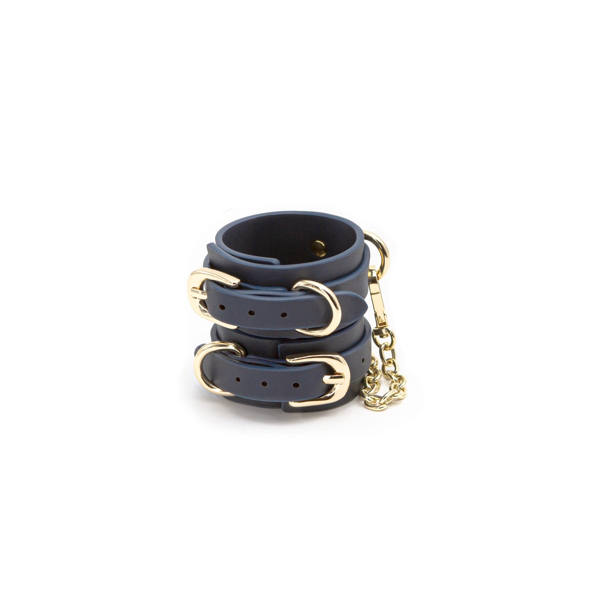Bondage Couture - Wrist Cuff - Blue - Xweetdreamx Viridian LetoAccessoriesViridian LetoXweetdreamx