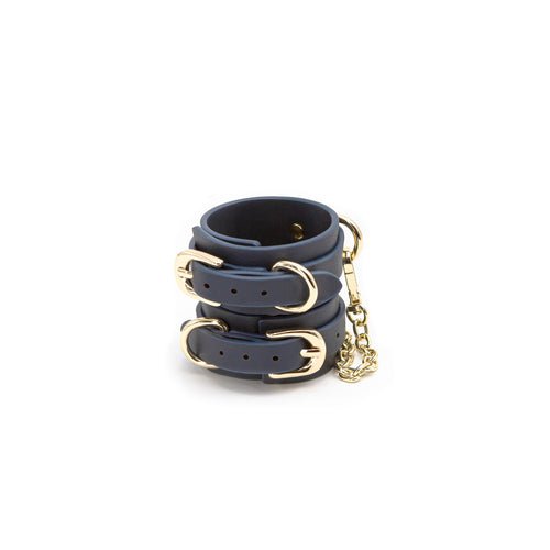 Bondage Couture - Wrist Cuff - Blue - Xweetdreamx Viridian LetoAccessoriesViridian LetoXweetdreamx
