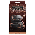 Bondage Couture Wrist Cuffs-Black - Xweetdreamx Brown SootyAdultsBrown SootyXweetdreamx