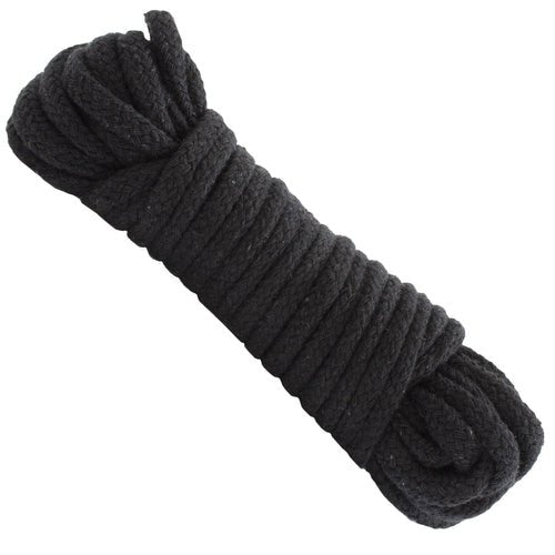 Bondage Rope - Cotton - Japanese Style - Black - Xweetdreamx Viridian LetoAccessoriesViridian LetoXweetdreamx