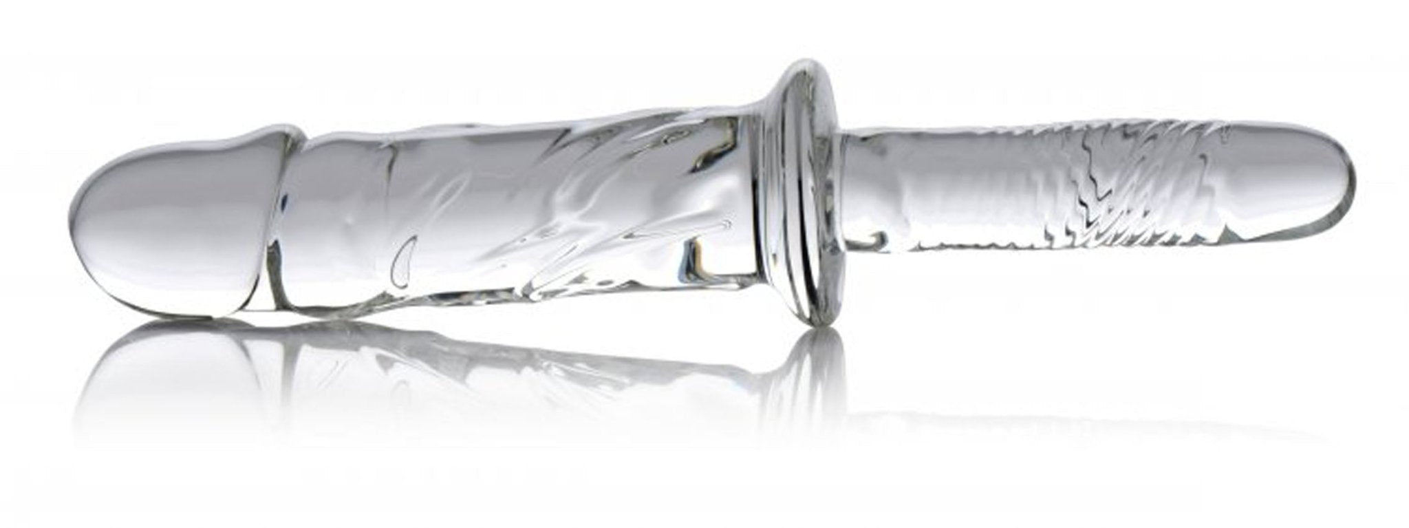 Brutus Glass Dildo Thruster - Clear - Xweetdreamx Viridian LetoAccessoriesViridian LetoXweetdreamx