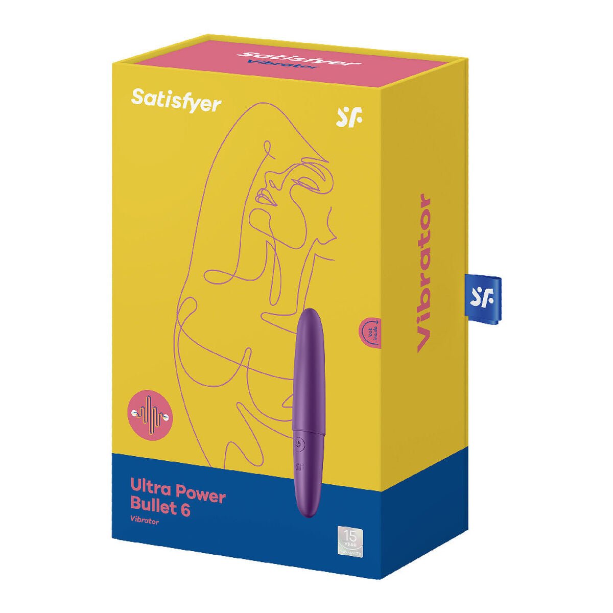 Bullet Vibrator Ultra Power Satisfyer 6 Violet - Xweetdreamx BigbuyAdultsBigbuyXweetdreamx