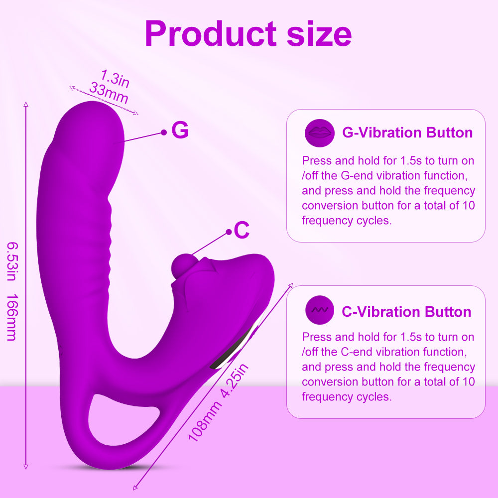 Indulgent Bendable Bloom With 10 Vibration Modes