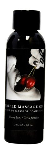 Cherry Edible Massage Oil 2 Oz - Xweetdreamx Viridian LetoAccessoriesViridian LetoXweetdreamx