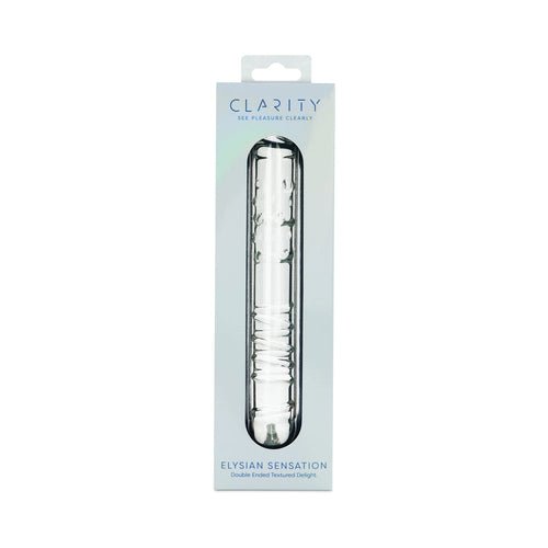 Clarity Elysian Sensation Glass Dildo - Xweetdreamx Brown SootyAdultsBrown SootyXweetdreamx