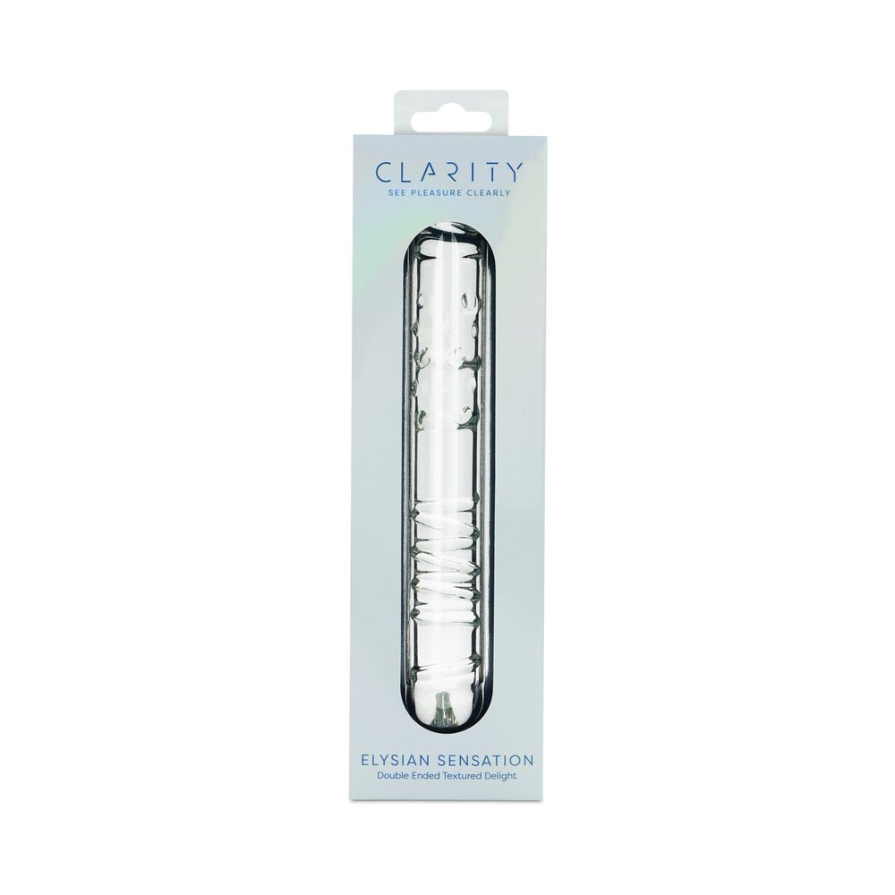 Clarity Elysian Sensation Glass Dildo - Xweetdreamx Brown SootyAdultsBrown SootyXweetdreamx
