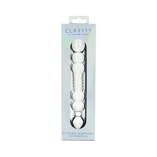 Clarity Elysian Serenade Glass Dildo - Xweetdreamx Brown SootyAdultsBrown SootyXweetdreamx