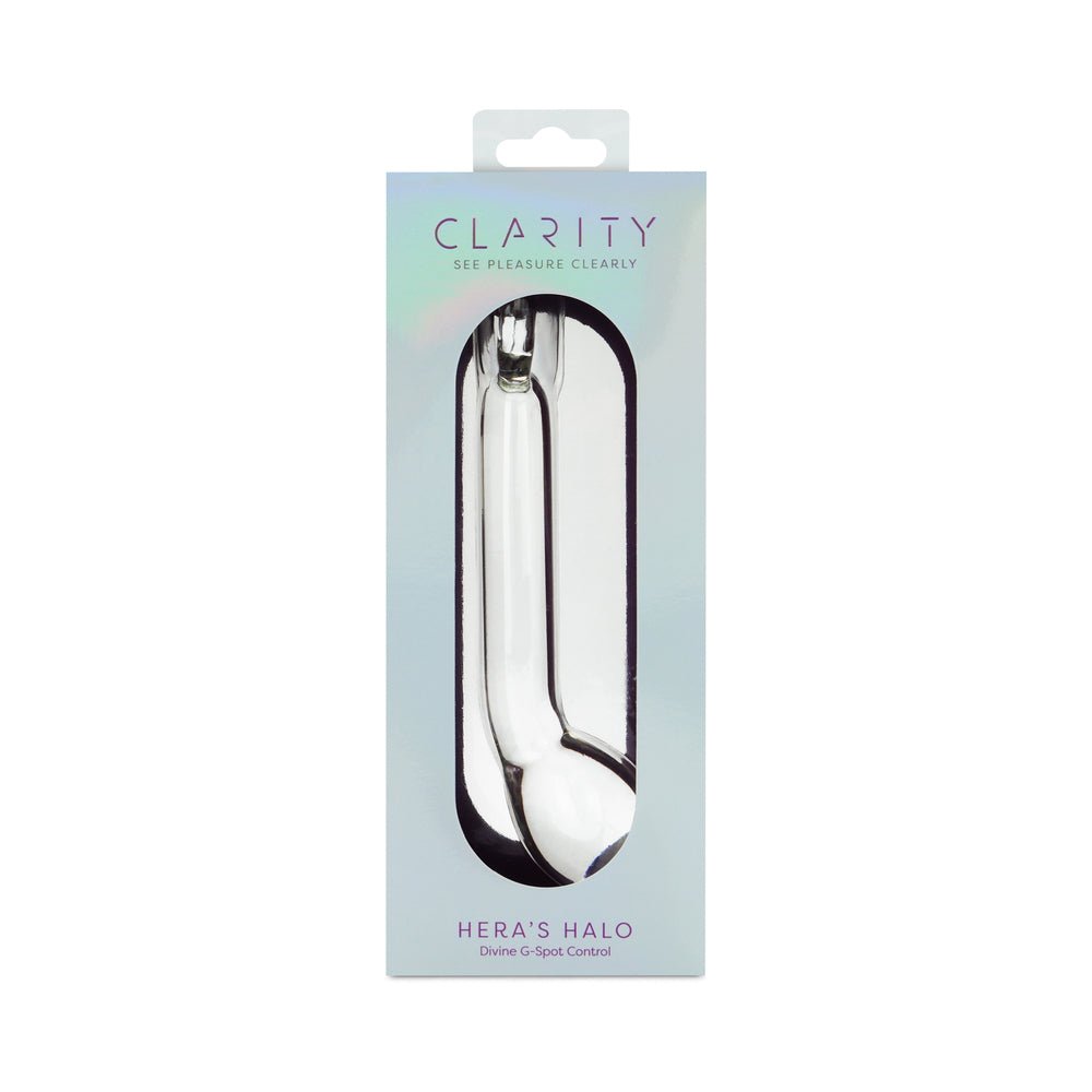 Clarity Hera''s Halo Glass Dildo - Xweetdreamx Brown SootyAdultsBrown SootyXweetdreamx