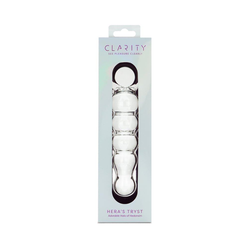Clarity Hera''s Tryst Glass Dildo - Xweetdreamx Brown SootyAdultsBrown SootyXweetdreamx